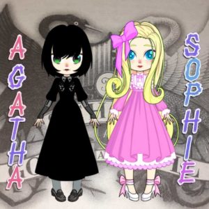 Artwork titled "Sophie and Agatha", submitted by puffinsrcool on January 21, 2020.