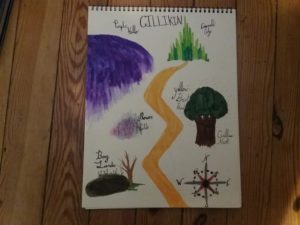 Artwork titled "Quest map contest     Gillikin", submitted by zoel on April 17, 2020.