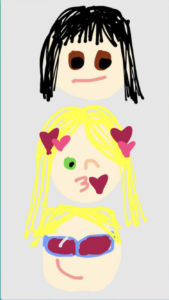 Artwork titled "Agatha, Sophie, and Tedros as Emojis.", submitted by sgeizdagratest on May 4, 2020.