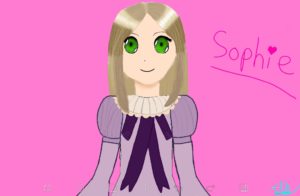 Artwork titled "Sophie", submitted by dolphingamer520 on June 24, 2019.