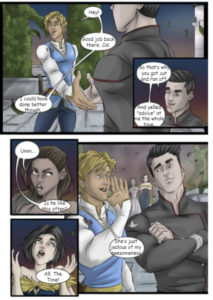 Artwork titled "Red School Comic Page Contest Entry", submitted by sgeizdagratest on October 16, 2020.