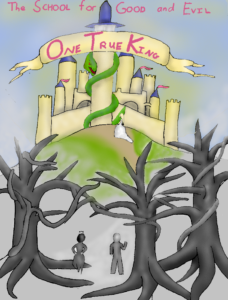 Artwork titled "One True King Cover Entry", submitted by Ms.Granger on October 1, 2019.