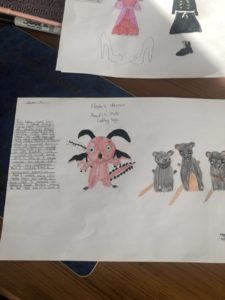 Artwork titled "Sge Merch competition Hester’s demon and anadil’s rat toys", submitted by sushi29 on August 17, 2020.