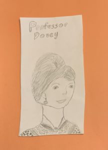 Artwork titled "Age Flip Contest: Professor Dovey (Mid 30s)", submitted by AgathaTedrosSophie2019 on March 31, 2020.