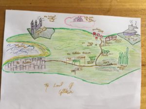 Artwork titled "Map of Gillikin – Map Contest", submitted by RhymesWithParadeabelle on April 17, 2020.