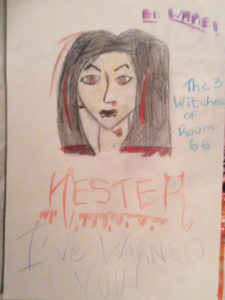 Artwork titled "My Attempt at drawing/sketching Hester + A few extra details…", submitted by DoubleN on June 29, 2020.