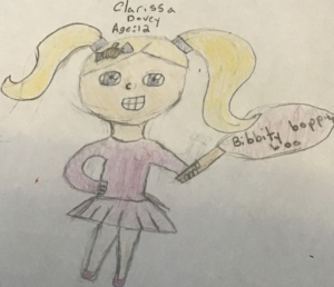 Artwork titled "Clarissa Dovey age flip", submitted by slothhp on March 23, 2020.