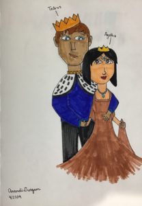 Artwork titled "Agatha and Tedros ❤️", submitted by DJDurgama on June 24, 2019.