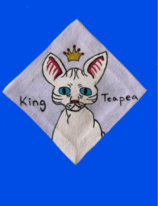 Artwork titled "Presenting Crown Royal Regis Teapea", submitted by Thedancingqueenreader on January 4, 2021.