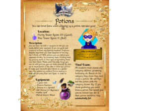 Artwork titled "Design a Class Contest- Potions", submitted by sophiaagathatedros4life on January 31, 2020.