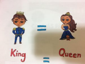 Artwork titled "Gender Swap Entry – King Rhian", submitted by Flowers14 on February 26, 2020.