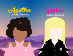 Artwork titled "AGATHA AND SOPHIE", submitted by WizardressofWoodsBeyond on January 4, 2021.