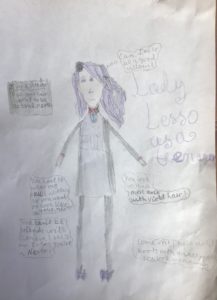 Artwork titled "Lady Lesso the Teenager", submitted by sophiehex on March 24, 2020.