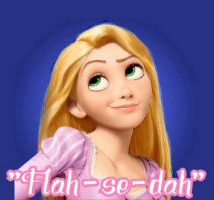 Artwork titled "Sophie as Rapunzel", submitted by aurieah on December 9, 2020.