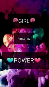 Artwork titled "GIRL IS POWER =_=", submitted by TheMind-ReaderGIRL on July 31, 2020.