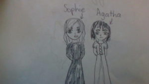 Artwork titled "Sophie and Agatha", submitted by IMABANANA on June 24, 2019.