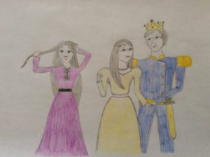 Artwork titled "Age Swap Contest – Agatha, Sophie and Tedros", submitted by Sophie2827 on March 31, 2020.