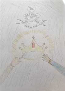 Artwork titled "School for Good and Evil book 6 cover contest entry 1", submitted by CupcakeCrazy333 on September 19, 2019.