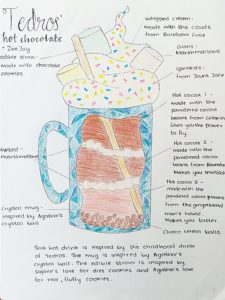 Artwork titled "Fantasy Drink contest – Tedros’ hot chocolate", submitted by ZeeJay on December 9, 2019.