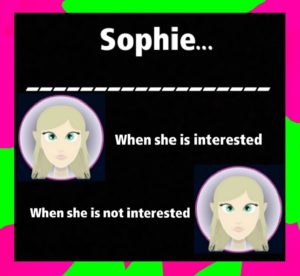 Artwork titled "Interested Sophie", submitted by TheMind-ReaderGIRL on July 17, 2020.