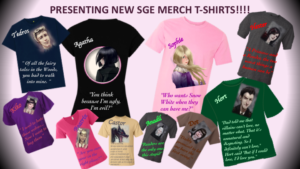 Artwork titled "SGE Merch Contest entry So sorry I did the last one wrong! this is the real one!", submitted by TwilightKay on August 17, 2020.