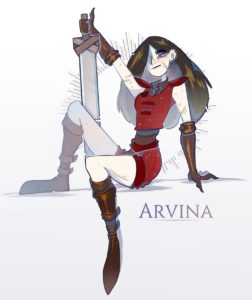 Artwork titled "CONTEST: CHARACTER GENDER SWAP. Arvina/Ariс", submitted by Parvain on February 26, 2020.