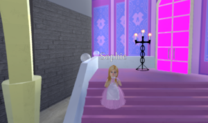 Artwork titled "Sophie in Roblox Royale High  (1st book)", submitted by PazofWoodsBeyond on July 31, 2020.