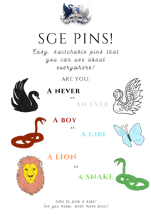 Artwork titled "SGE pins – sweet and simple", submitted by lolijola on September 8, 2020.