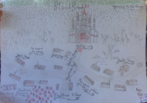 Artwork titled "Quest map contest – Bloodbrook", submitted by lollielei on April 27, 2020.