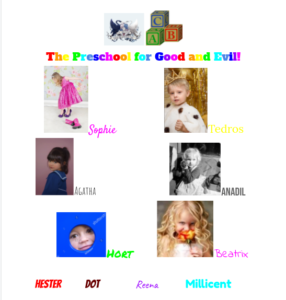 Artwork titled "💮The Preschool for Good and Evil💮", submitted by BeachBionic on July 17, 2020.