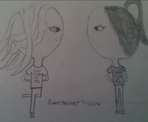 Artwork titled "SGE Best Friend T-shirts for the contest :)", submitted by BeachBionic on August 17, 2020.