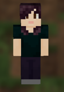 Artwork titled "Minecraft Agatha (I tried)", submitted by owoilikehester on August 31, 2020.