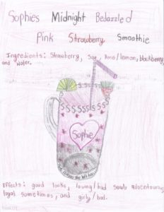 Artwork titled "Sophie’s Fantasy drink", submitted by EverNever4Eva on November 26, 2019.