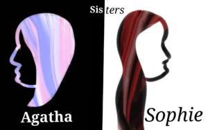 Artwork titled "Sophie and Agatha", submitted by FantasyGirl13 on July 13, 2020.