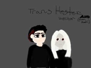 Artwork titled "Hester Genderswap", submitted by AgathaandTedrosrock on February 26, 2020.