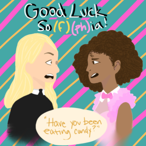 Artwork titled "Sophia/Sofia Postcard", submitted by lynncity on February 8, 2021.