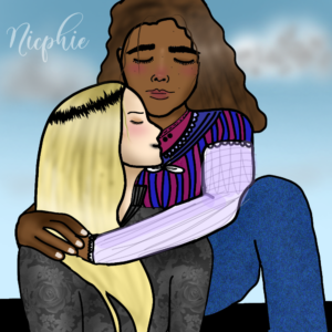 Artwork titled "Sophie X Nicola fanart!", submitted by BronwynOfJauntJolie on April 22, 2021.