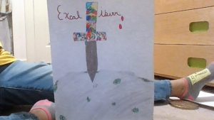 Artwork titled "Excalibur in All It’s Glory", submitted by KiKi3.5.19 on June 24, 2019.