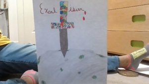 Artwork titled "Excalibur in All It’s Glory", submitted by KiKi3.5.19 on January 3, 2020.