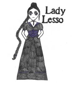 Artwork titled "Young Lady Lesso – By Fantasy Geek", submitted by FantasyGeekForever on March 30, 2020.