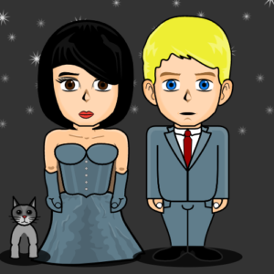 Artwork titled "Agatha, Tedros & Reaper at the Snow Ball", submitted by baby-yoda on March 1, 2021.