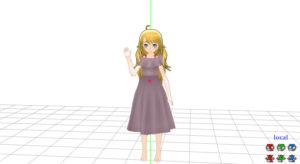 Artwork titled "3d MMD model of sophie!", submitted by GalaxyMeowz12 on January 8, 2019.