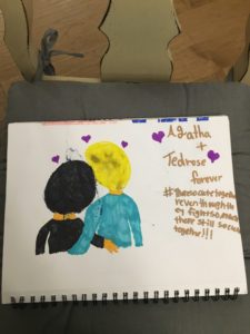 Artwork titled "Tagatha❤️❤️", submitted by tagathaforever109 on March 23, 2020.