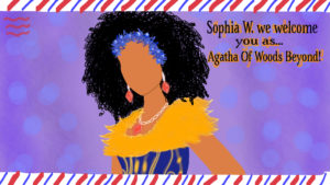 Artwork titled "Post card contest for Sophia Wylie", submitted by FIREMITZY on February 8, 2021.