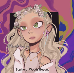 Artwork titled "Sophie, future princess", submitted by Dot Fan on January 2, 2022.