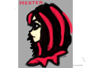 Artwork titled "Hester Of Ravenswood", submitted by Matilda Legrand  on November 4, 2022.