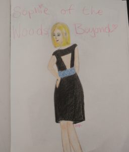 Artwork titled "Sophie of the Woods Beyond", submitted by Raya C on November 14, 2022.