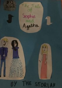 Artwork titled "The Tale of Sophie and Agatha cover", submitted by Mymy of the Woods Beyond on October 27, 2023.