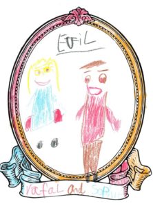 Artwork titled "rafal  and sophie", submitted by Daniella  on October 27, 2023.