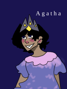 Artwork titled "Agatha Fanart", submitted by Avery  on October 27, 2023.